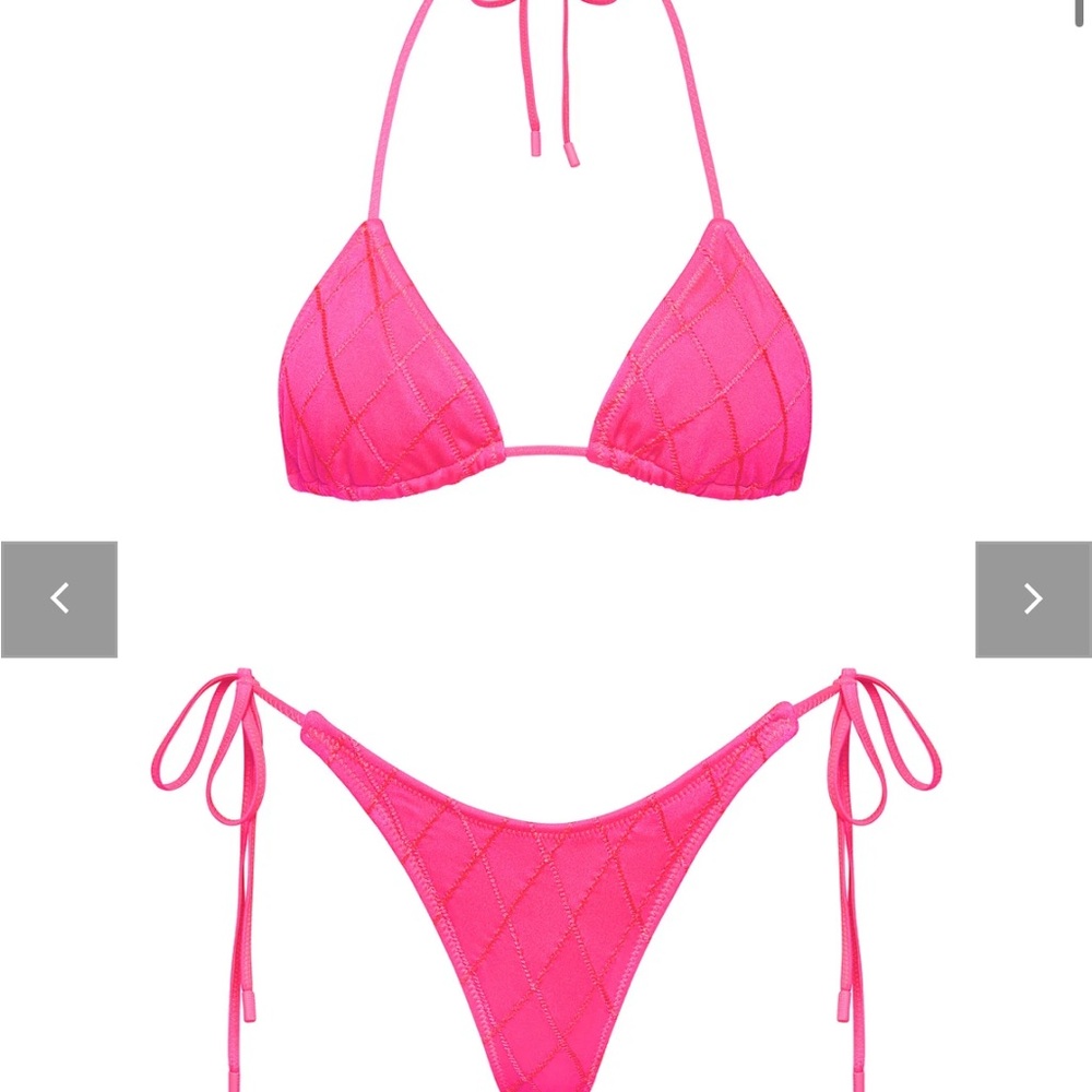 Triangl Swim Pink Bikini NWT